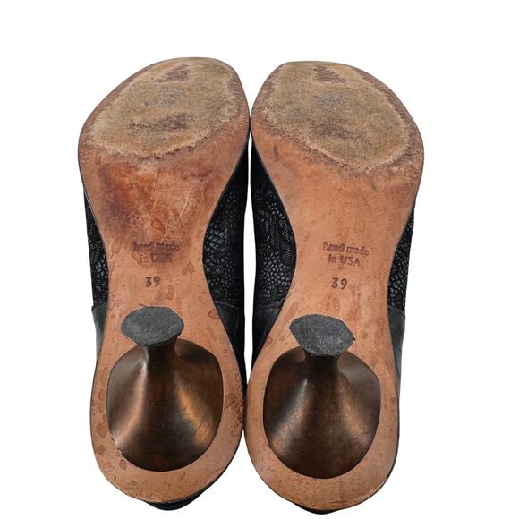 Cydwoq Knee Bootie Handmade‎ In The USA Leather Booties Size 39 - Picture 10 of 12